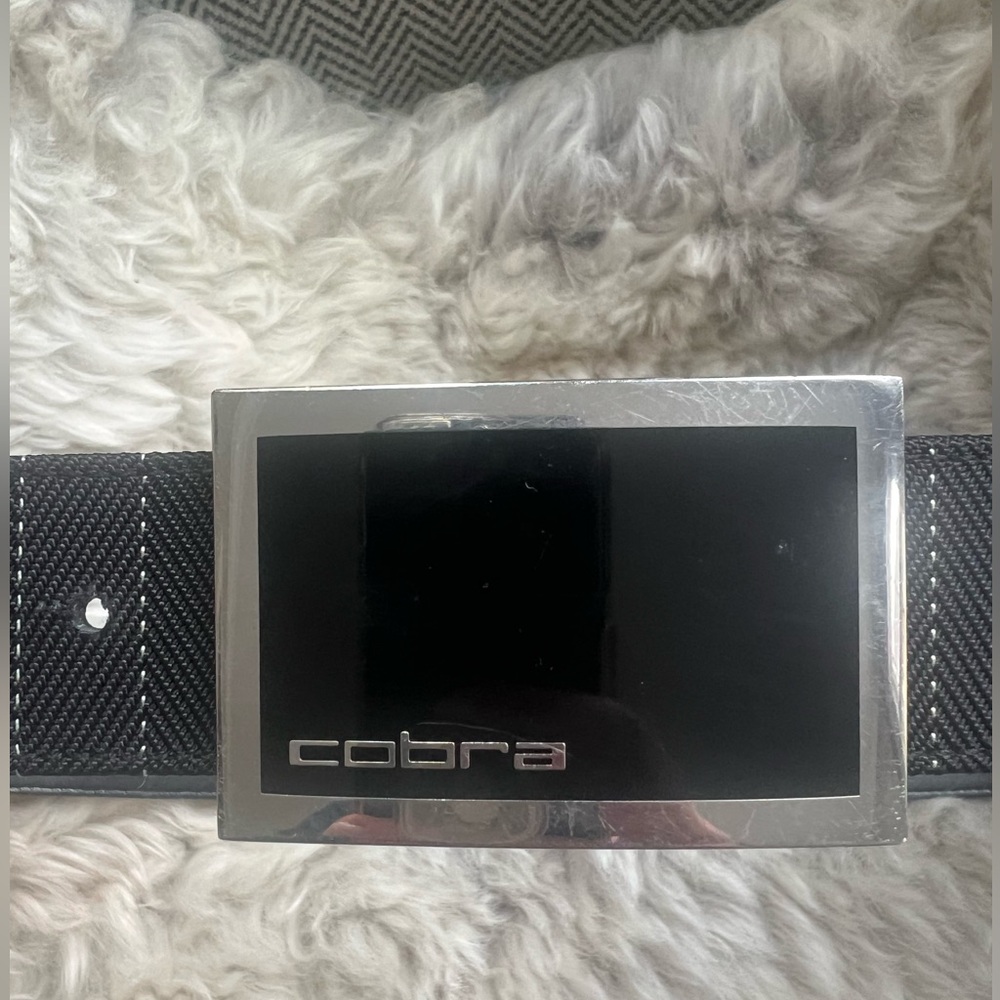 Cobra Adjustable Track belt black 46 inch (Large)
